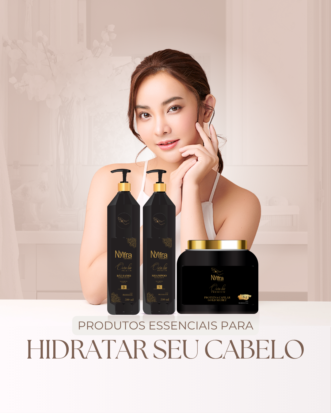 Hidratar seu cabelo